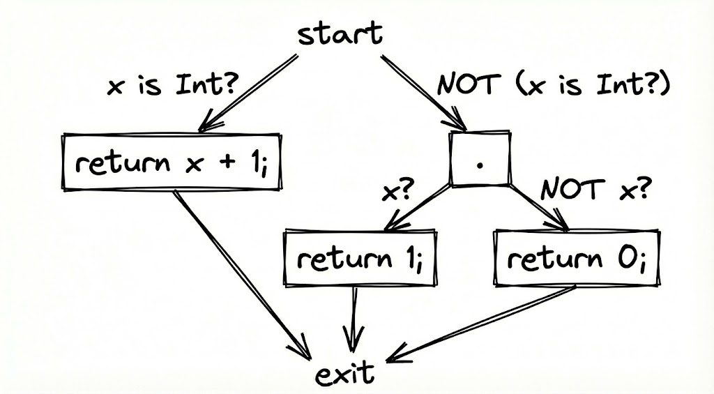 Diagram of control flow graph